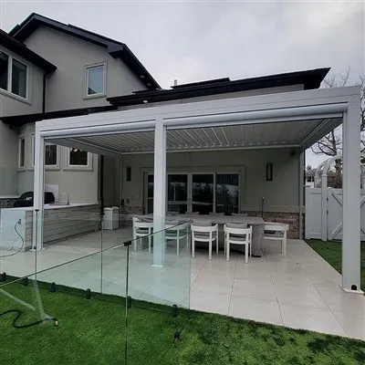 Pergola à persiennes 12 X 20